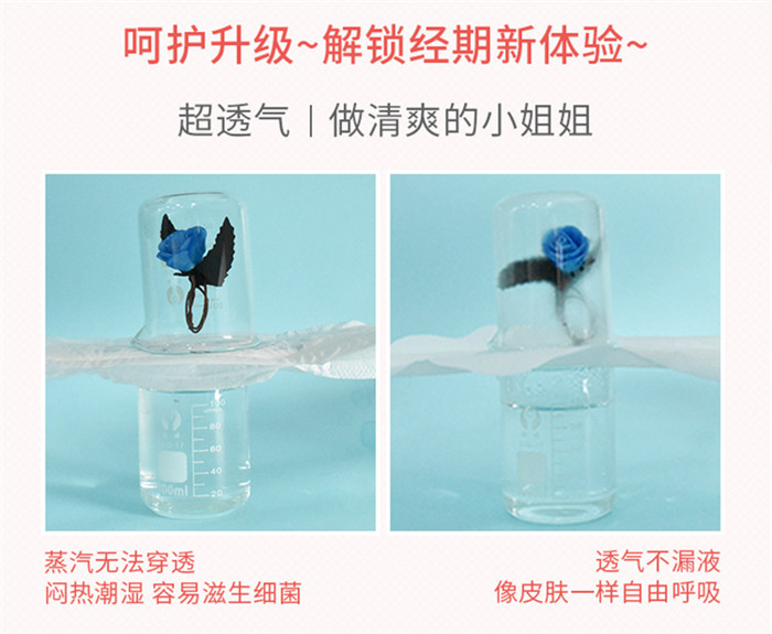 衛生巾代加工廠家：衛生巾的透氣性為什么如此之強，它的原理是什么？